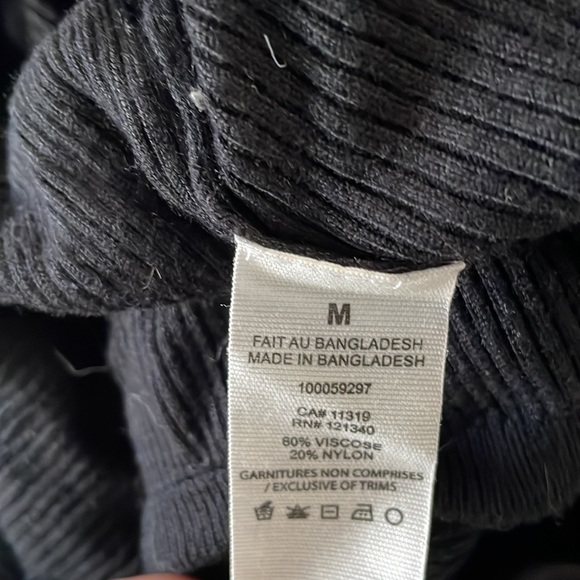 Garage Cropped along Sleeve Shirt - Picture 3 of 3